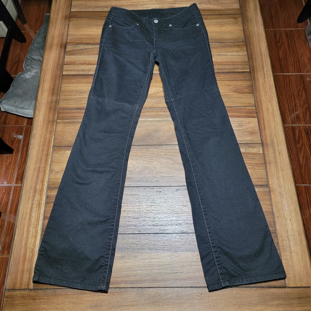 London Jean Black Boot-Cut Denim Jeans - Size 0